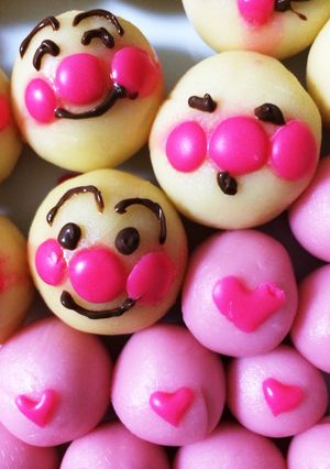 アンパンマンだんご-レシピのメイン写真