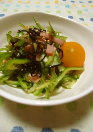 千切りピーマンの昆布和え-レシピのメイン写真