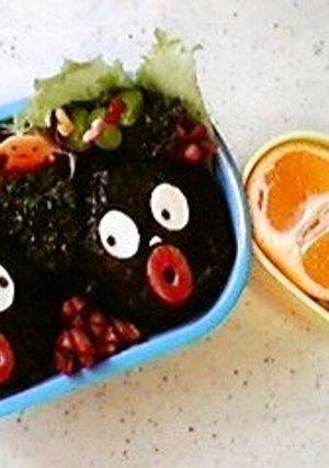 簡単♪チビクロサンボのキャラ弁（≧∇≦）-レシピのメイン写真