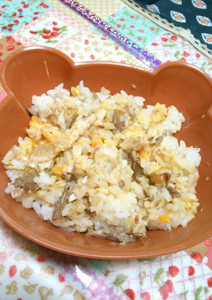 さんま卵ご飯-レシピのメイン写真