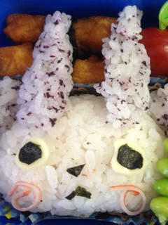 妖怪ウォッチ コマさん * キャラ弁-レシピのメイン写真