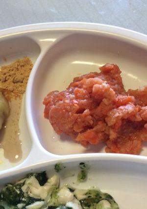 高野豆腐と野菜のトマトスープ 離乳食-レシピのメイン写真
