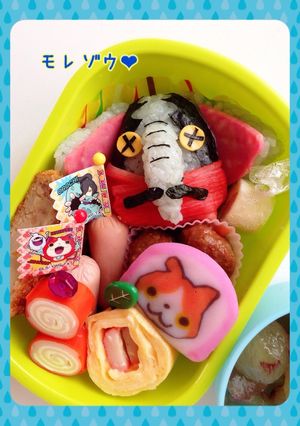 妖怪ウォッチキャラ弁❤︎モレゾウ❤︎-レシピのメイン写真