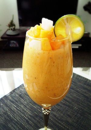 美肌酵素Smoothie『柿、梨、長芋』-レシピのメイン写真