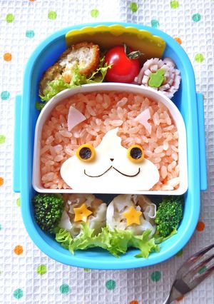 簡単キャラ弁！妖怪ウォッチ☆ジバニャン-レシピのメイン写真