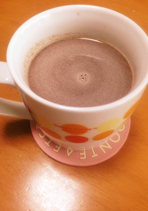 粉ミルク消費。ママのホットチョコミルク♫-レシピのメイン写真