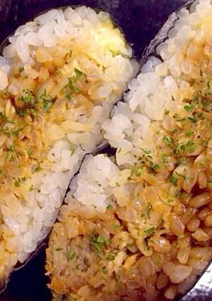 冷凍メンチカツのおにぎらず-レシピのメイン写真