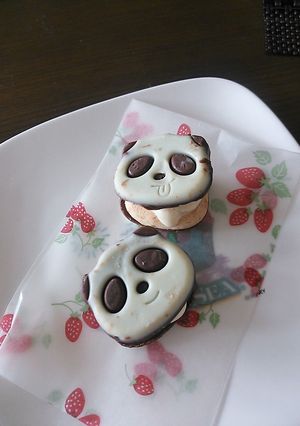 さくさくパンダアイス-レシピのメイン写真