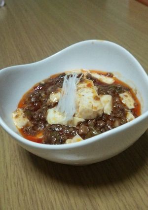 肉たっぷり!!我が家の麻婆豆腐♪-レシピのメイン写真