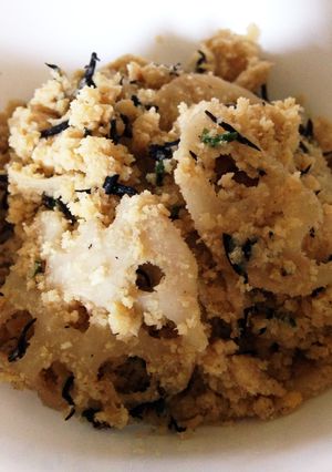 秋☆レンコンとおからの味噌炒り煮-レシピのメイン写真