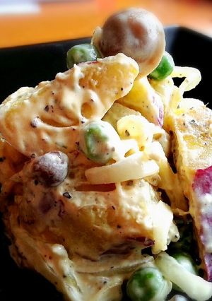 ♪さつま芋としめじの秋サラダ♪-レシピのメイン写真