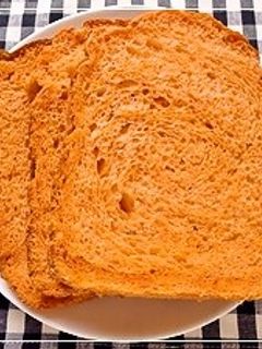 HBで、トマト×バジルのピザパン風食パン-レシピのメイン写真