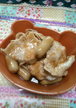 ウインナー豚肉ウスターソース和え-レシピのメイン写真