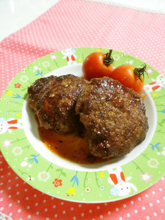 えのき茸のハンバーグ☆焼肉味☆-レシピのメイン写真
