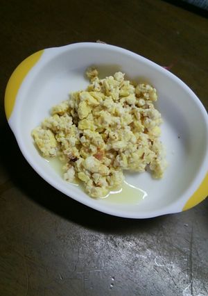 離乳食*たまご豆腐-レシピのメイン写真