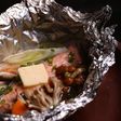 天然だしパックでつくる 鮭のホイル焼き