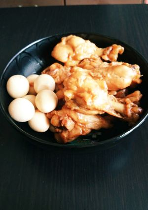 ボタン押すだけ！炊飯器で鶏のすっぱ煮-レシピのメイン写真