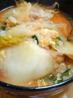 ダイエットにも♪旨辛キムチクッパ風雑炊☆-レシピのメイン写真