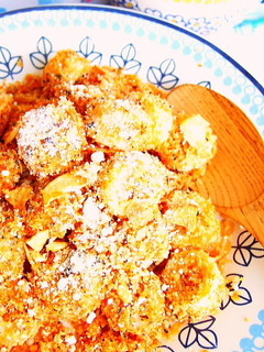 簡単♪うまパン粉の揚げない竹輪フライ風③-レシピのメイン写真