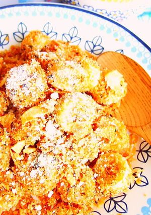 簡単♪うまパン粉の揚げない竹輪フライ風③-レシピのメイン写真