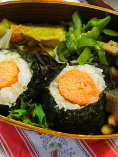 お弁当に♪見せ見せ♪おにぎり-レシピのメイン写真