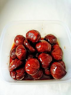 栗の渋皮煮~甘さ控えめ-レシピのメイン写真