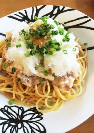 納豆パスタ-レシピのメイン写真