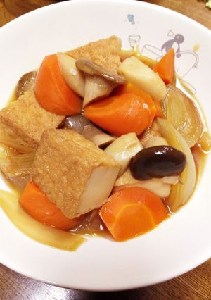 厚揚げとエリンギの野菜煮-レシピのメイン写真