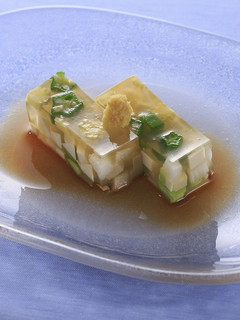 豆腐と夏野菜のゼリーよせ-レシピのメイン写真
