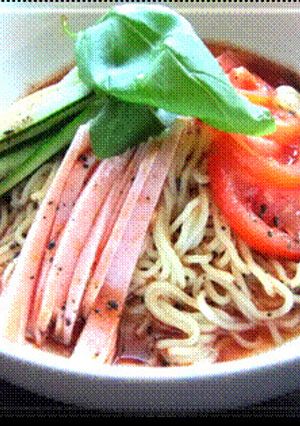 トマトの冷やし中華-レシピのメイン写真