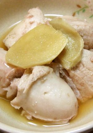 白子（鮭）の生姜煮　62kcal-レシピのメイン写真