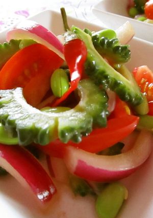 夏野菜の甘酢あえ-レシピのメイン写真