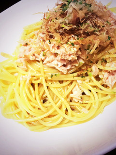 ツナと青のりで和風パスタ-レシピのメイン写真