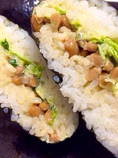 食べやすい!納豆のおにぎらず-レシピのメイン写真