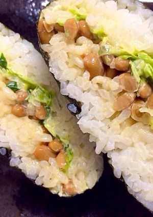 食べやすい！納豆のおにぎらず-レシピのメイン写真