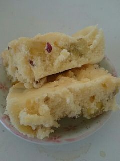 離乳食おやつ☆米粉入りさつま芋蒸しパン-レシピのメイン写真