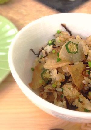 ヘルシー野菜の炒め飯-レシピのメイン写真