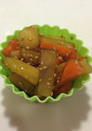 お芋のきんぴら-レシピのメイン写真