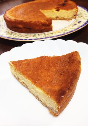 ベイクドチーズケーキ-レシピのメイン写真
