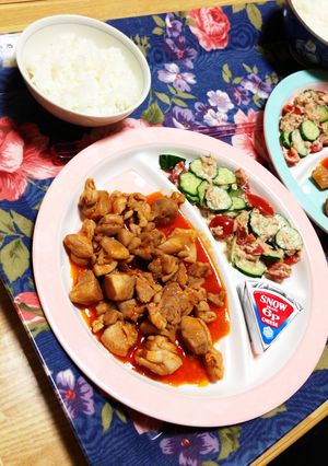 鶏モモ肉のケチャップ煮-レシピのメイン写真