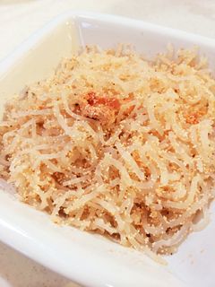 しらたきの明太子炒め-レシピのメイン写真