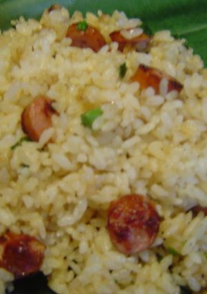 節約!!ウインナー1本でチャーハン♪-レシピのメイン写真