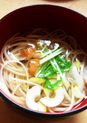 丼ものに合う あっさり素麺のお吸い物-レシピのメイン写真
