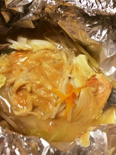 今が旬!さけのちゃんちゃん焼き!-レシピのメイン写真