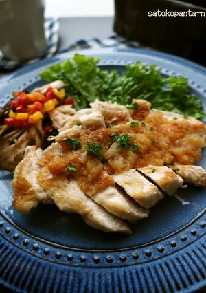 チキンソテータマネギソース-レシピのメイン写真