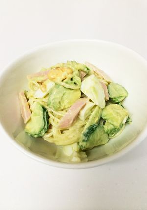 アボカドのサラスパ-レシピのメイン写真