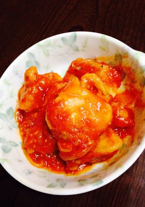 簡単☆鶏肉のトマトソース煮-レシピのメイン写真