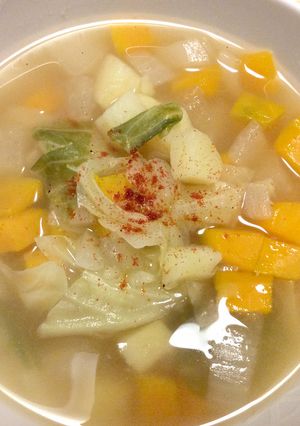 【旬の三浦野菜スープ】冬瓜と大根-レシピのメイン写真