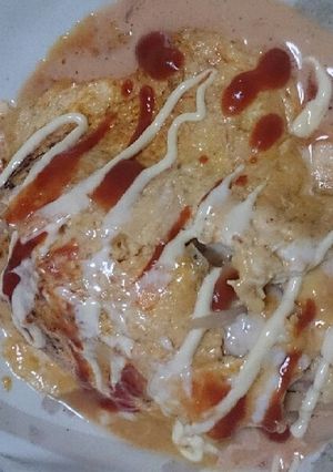 もやしとベーコンのオムレツ？w-レシピのメイン写真