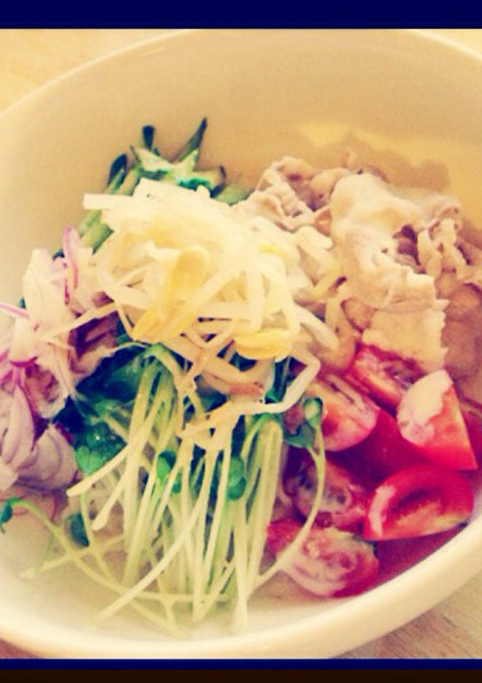 残暑なのでそうめん。-レシピのメイン写真